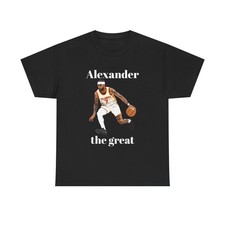 Basketball Player Illustration Tee | Nickeil Alexander Walker Hawks