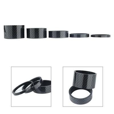 High Performance Carbon Fiber Steuersatz Spacer 5er Set für MTB Gabeln
