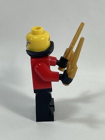 Lego Ninjago Movie Minifigure Kai Fire Mech Driver Sais Weapons  70615