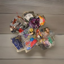 Lot of 11 Burger King Kids Meal Toys Fast Food McDonald  s Disney Batman New Bag