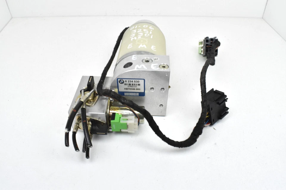 01-06 BMW E46 325Ci 330Ci M3 Convertible Bomba de techo Unidad de motor superior hidráulica OEM Foto 2 de 4