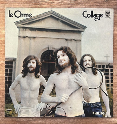 LE ORME Collage LP Philips 1971 Gatefold Cover Italian Prog  6323 007 L