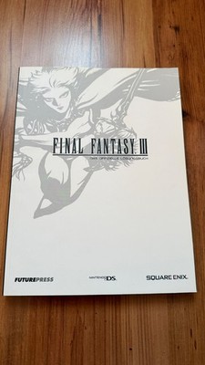 Final Fantasy III 3 Lösungsbuch Nintendo DS IOS Apple Top DEUTSCH !!!