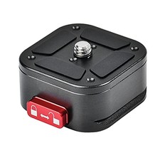 Quick Release Plate, Camera Tripod Mount Arca Swiss QR Plate Fast Claw Red