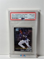 🔥2017 Bowman Chrome Minis Fernando Tatis Jr. (RC) PSA 10 San Diego Padres
