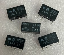 5ea Omron G5V-2-H Low Signal Relay  12VDC