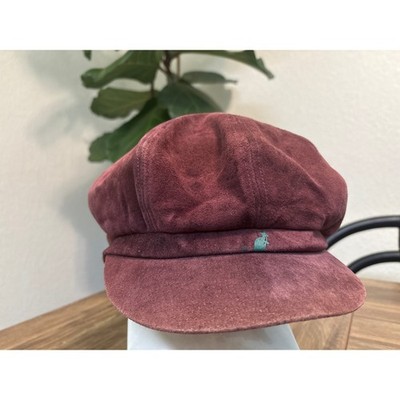 RARE Kangol Sample Suede Newsboy Cap  Not To Be Sold Collectible