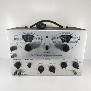 Vintage Eico TV-FM Sweep Generator & Marker Model 368-Untested Powers on