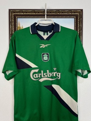 Liverpool Away football shirt 1999 Soccer Reebok Jersey #1 Trikot