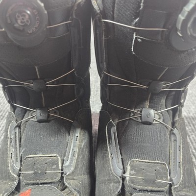 Salomon Savage Snowboard Boots Mens 27.0 US 9 Black Rubber Sole