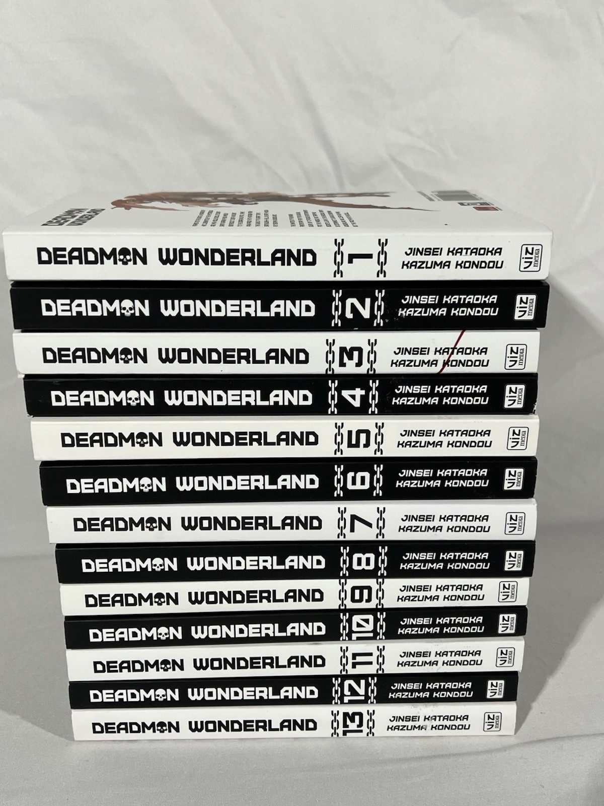Deadman Wonderland Vol.1-13 Manga Completo Inglés
