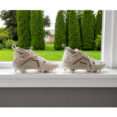 Nike Alpha Menace Beige Men's Football Cleats Alpha Menace Product Line