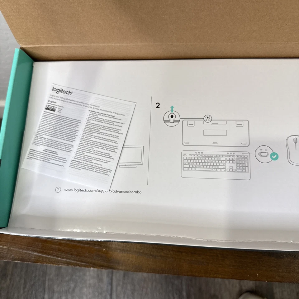Logitech Complete Wireless Combo 2 Keyboard and Mouse  - Image 4 of 4