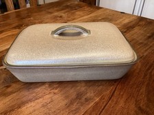 Denby Romany Vintage Divided Lidded Serving Dish Vegetable Tureen Oblong VGC