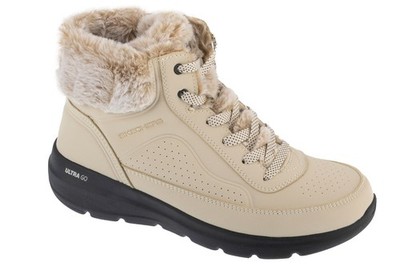 Winterschuhe Damen, Skechers Glacial Ultra - Mountain Muse, Beige