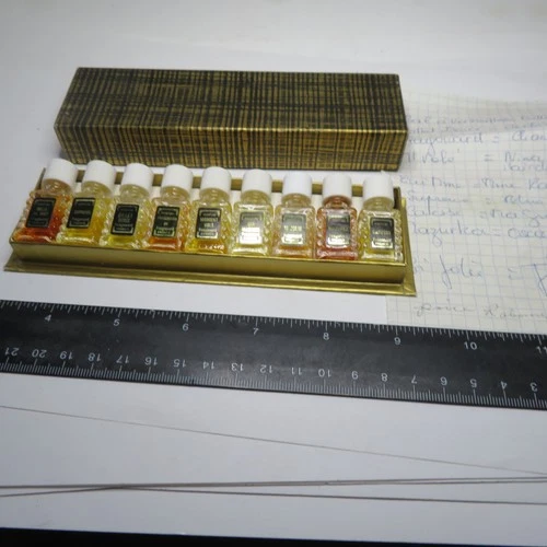 Fragonard France 9 Piece Miniature Parfum Extrait Discovery Set 2ml Each