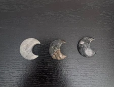 3 Cresent Crystal Moon  Bundle
