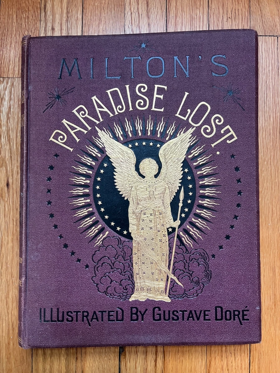 Livre Ancien En Anglais - Gustave Doré - Milton's Paradise Lost (Le Paradis Perdu) - 1800s