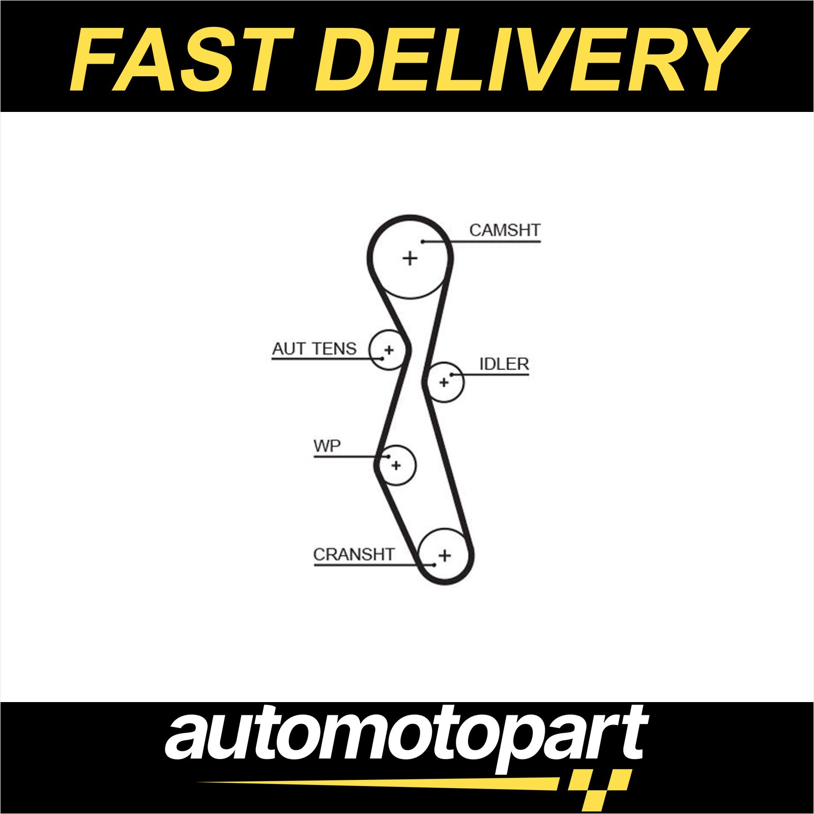 TIMING BELT 5606XS FOR FORD AUSTRALIA PEUGEOT 308/CC/SW 407 807 FIAT VOLVO - Image 20