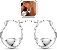 Ohrringe Creolen Silber 925 Hypoallergene Creolen Klein