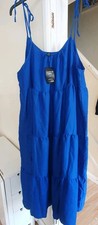 Shein Blue Maxi Dress 5XL Size 22-24 BNWT Plus Size