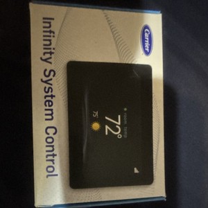Carrier SYSTXCCITC01-C Programmable Thermostat Black Rectangular