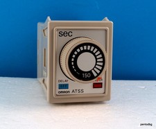 OMRON ATSS-7 /ATSS7 / OFF TIMER DELAY  COIL 110VAC 50/60Hz  0-150 SECONDS  JAPAN