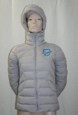 Lululemon Womens Jacket Gray Full Zip Hooded Florida Alliance Patch Puffer Lite