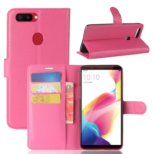 For Oppo A5x A5 Pro 5G A80 A60 A18 A96 A78 A58 A38 A74 Leather Wallet Flip Case - Picture 7 of 12