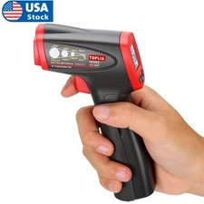 Infrared IR Digital Thermometer Non-contact Temperature Gun 400°C Toplia TM300S