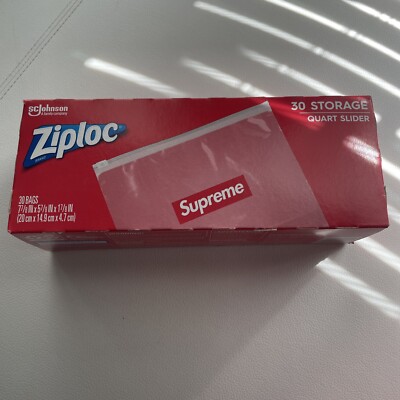 Supreme Ziploc Bags Box of 30 ジップロック＋11枚 Spring/Summer 2020 Preview – Supreme