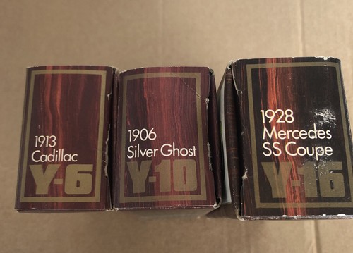 Matchbox “Models of Yesteryear” x3 Silver Ghost, Mercedes SS Coupe, Cadillac - Picture 3 of 3