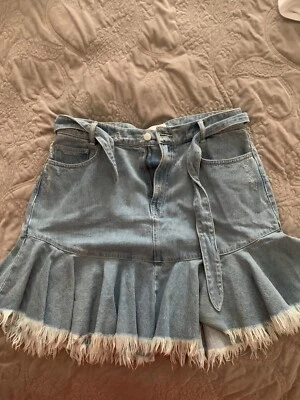 zimmerman denim skirt