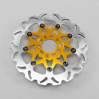 11.5'' CNC-Cut Rear Floating Brake Rotor for Harley Dyna Super Glide Wide Glide