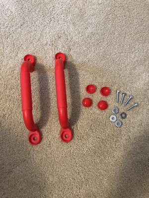Playground Handles-Handles-Playground-Red Handles-Safety Handles-Outdoor Playset