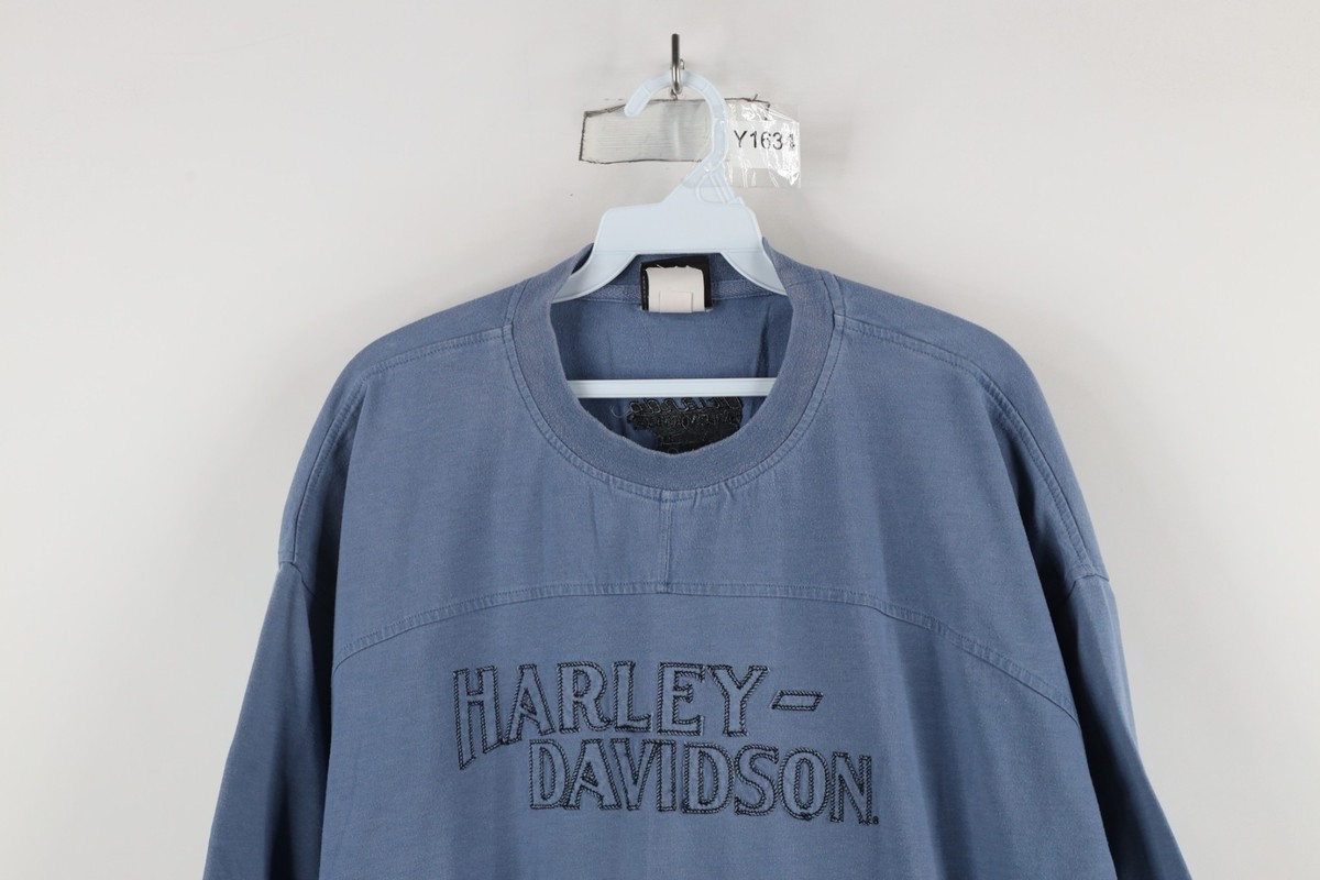 Vintage Harley Davidson Mens 2XL Faded Spell Out Orlando