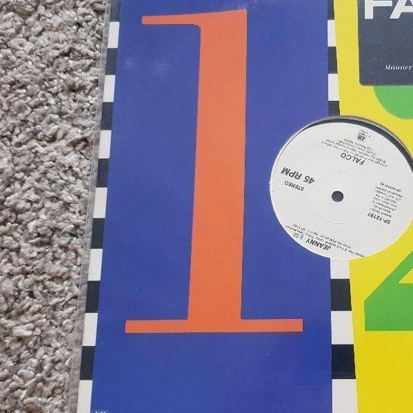 12" LP Falco - Jeanny US Promo Vinyl ENGLISH VERSION - Image 2 of 4