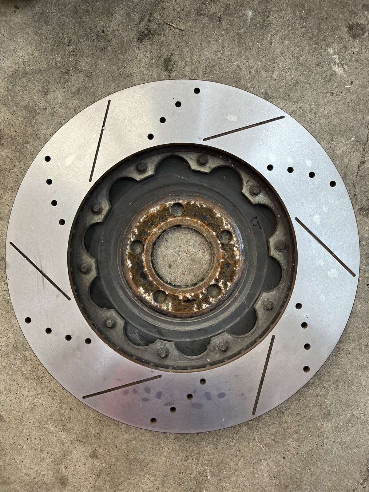 1520 Challenger Charger HELLCAT Brake Rotor Disc 2 PIECE Hat Brembo 6