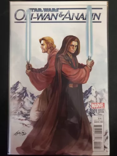 Star Wars Obi-Wan & Anakin #1 1:25 Oum Variant Marvel 2016 VF/NM Comics