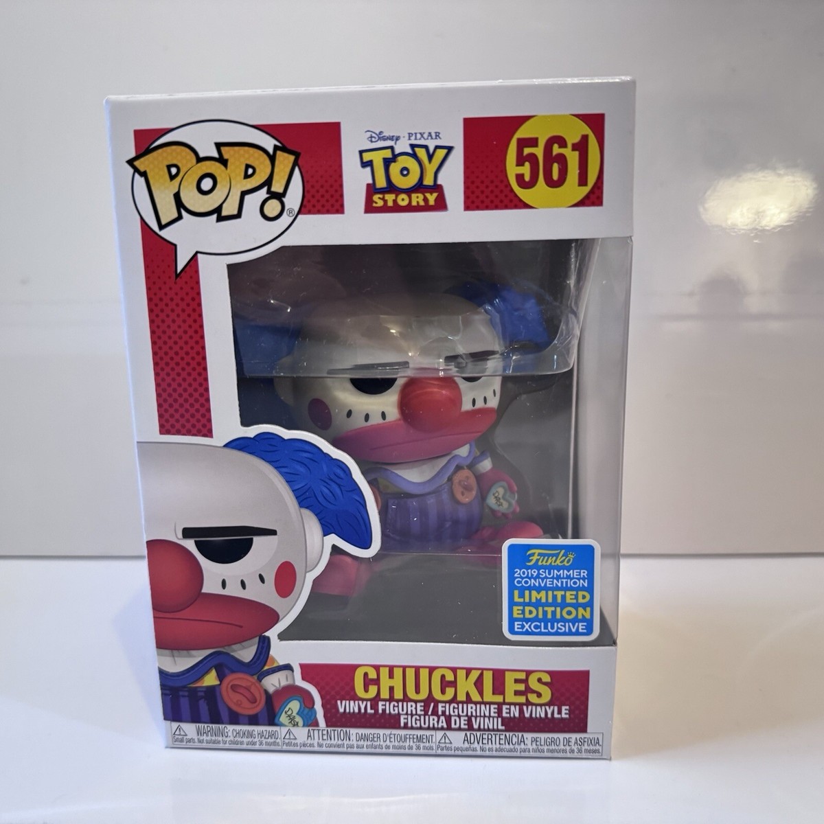 新品未開封☆限定品レア☆チャックルズ　FUNKO 561 トイストーリー　送料込 Funko Chuckles #561 Toy Story 2019 Summer Convention w