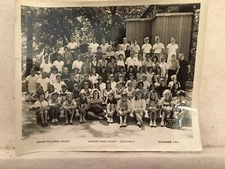 1966 Camp Pilgrim Pines Swanzey New Hampshire NH Retreat Junior High Photograph