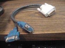 Matrox G450 P750 G55 G200 15963-02 DVI to DUAL VGA Dual VGA Cable Splitter NEW