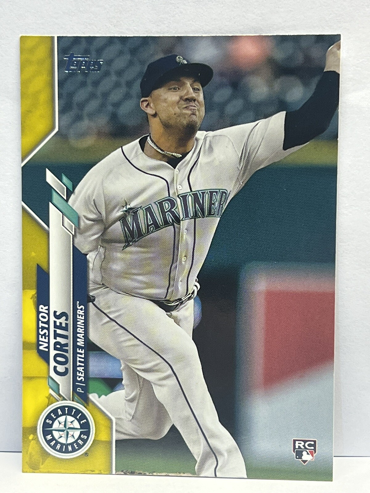2020 Topps Update Nestor Cortes RC Walgreens Yellow U-196 Rookie Mariners Yankee