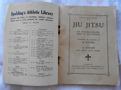 Livre Rare De Jiu Jitsu (1905) Et Judo (1936) En Anglais - Édition Originale, Bon État Général