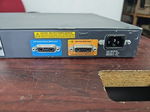 HP ProCurve 3500yl-24G J8692A 24-port Gigabit Ethernet + 4 SFP Switch with EARS. - Picture 11 of 13