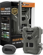 SPYPOINT Flex G-36 Cellular Trail Camera, 36MP Photos and 1080p Videos w/Sound