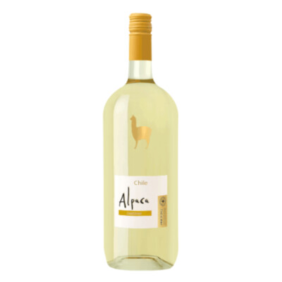 Alpaca Chardonnay Magnum Weiß Wein mit gelben Fruchtaromen 1500ml