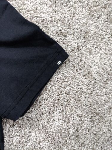 Travis Mathew Shirt Mens 2XL Oceanside Golf Polo Short Sleeve Quiet Black NWT - Picture 6 of 13