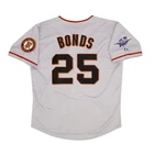 Barry Bonds San Francisco Giants 2002 World Series Road Jersey Men's (S-3XL)