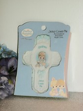 Precious Moments Jesus Loves Me Cross "Andrew" NIP Wall Hanging